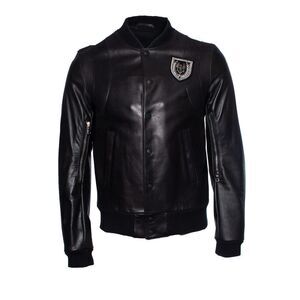 Balmain, leather biker jacket